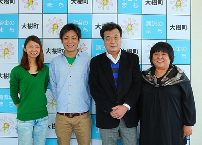 平成26年2月に訪れてくれた東京都の川崎大樹さんとご家族の写真
