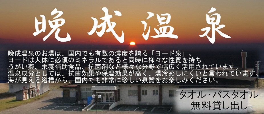 晩成温泉についての解説 詳細は以下