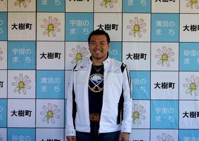 平成26年5月に訪れてくれた兵庫県の柳田大樹さんの写真