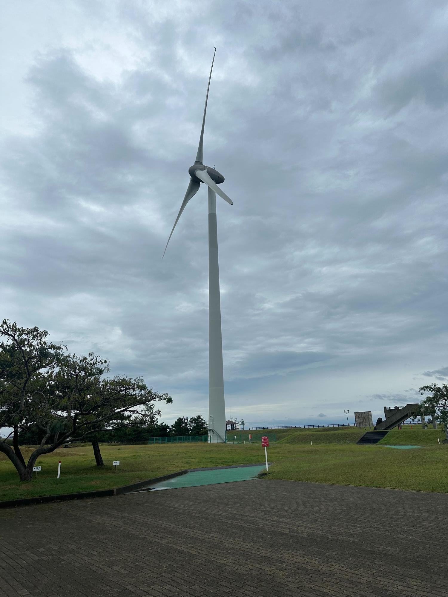 洋上風力発電の風車