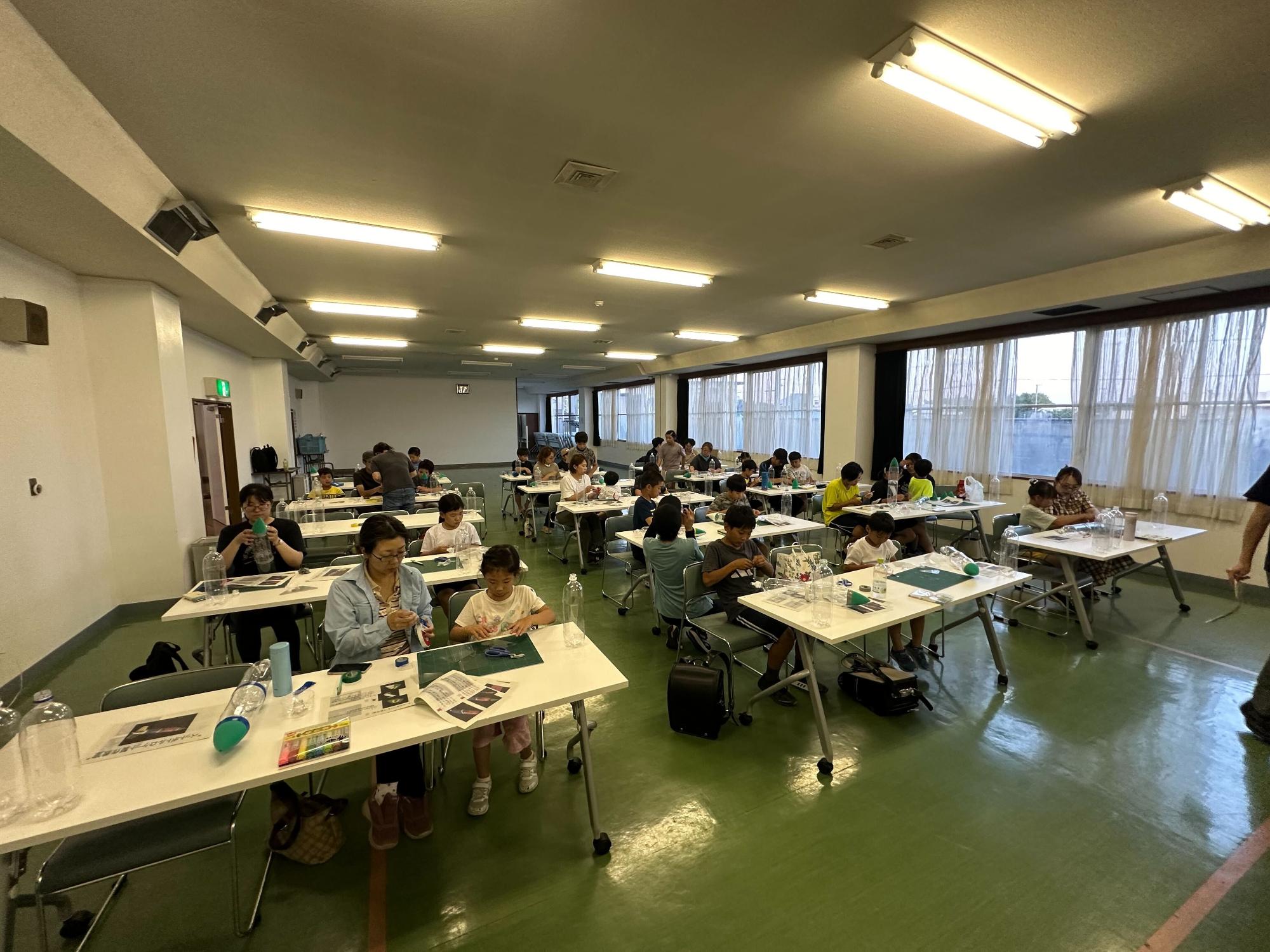 製作している様子